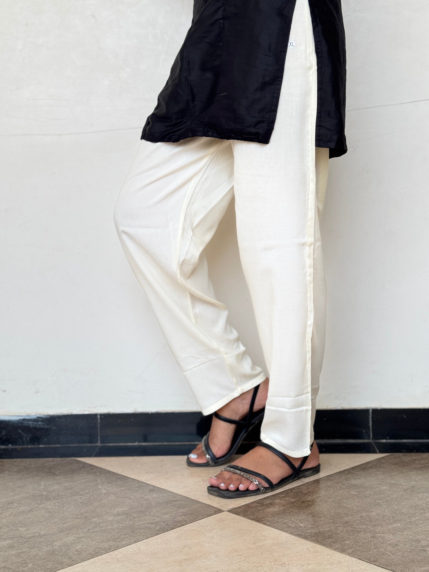 Cream White Straight Pants – Soft Neutrals, Endless Possibilities