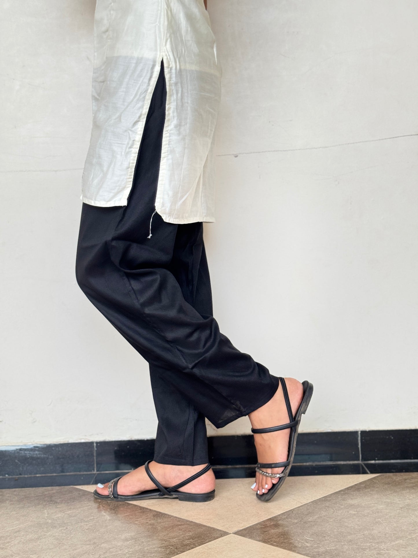Essential Black Straight Pants – Timeless, Sleek & Effortlessly Chic