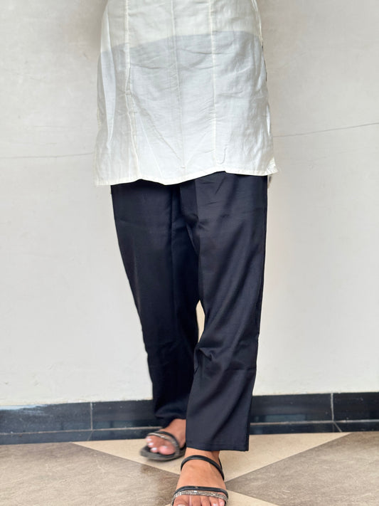 Essential Black Straight Pants – Timeless, Sleek & Effortlessly Chic